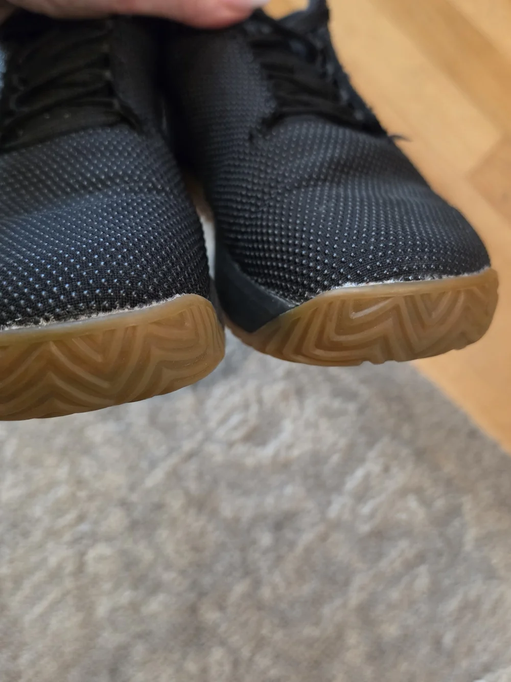 NOBULL Black Training Shoes with Gum Sole